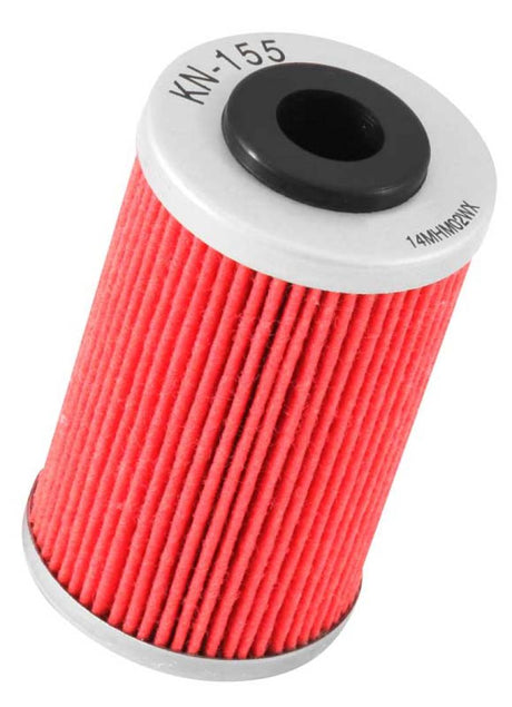 Filtre à huile K&amp;N KTM / Husaberg / Betamotor / Polaris 1,625 po de diamètre extérieur x 0,438 po de diamètre intérieur x 2,719 po de hauteur
