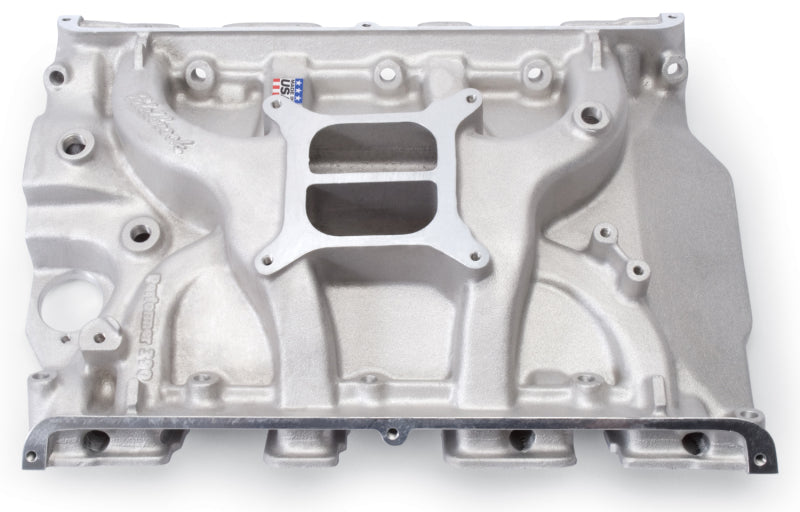 Edelbrock Performer 390 w/ O EGR Polished Manifold