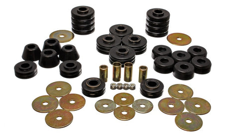 Ensemble de montage de carrosserie (cabine) Energy Suspension 73-95 K5 Blazer Black