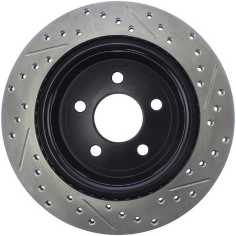Disque de frein sport fendu et percé StopTech