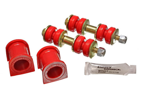 Ensemble de bagues de barre stabilisatrice avant 25 mm rouges pour Scion xB 04-07 Energy Suspension