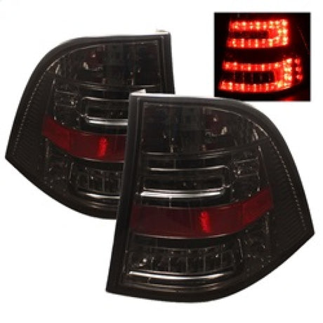 Feux arrière LED Spyder Mercedes Benz W163 Classe M ML 98-05 Fumé ALT-YD-MBW16398-LED-SM
