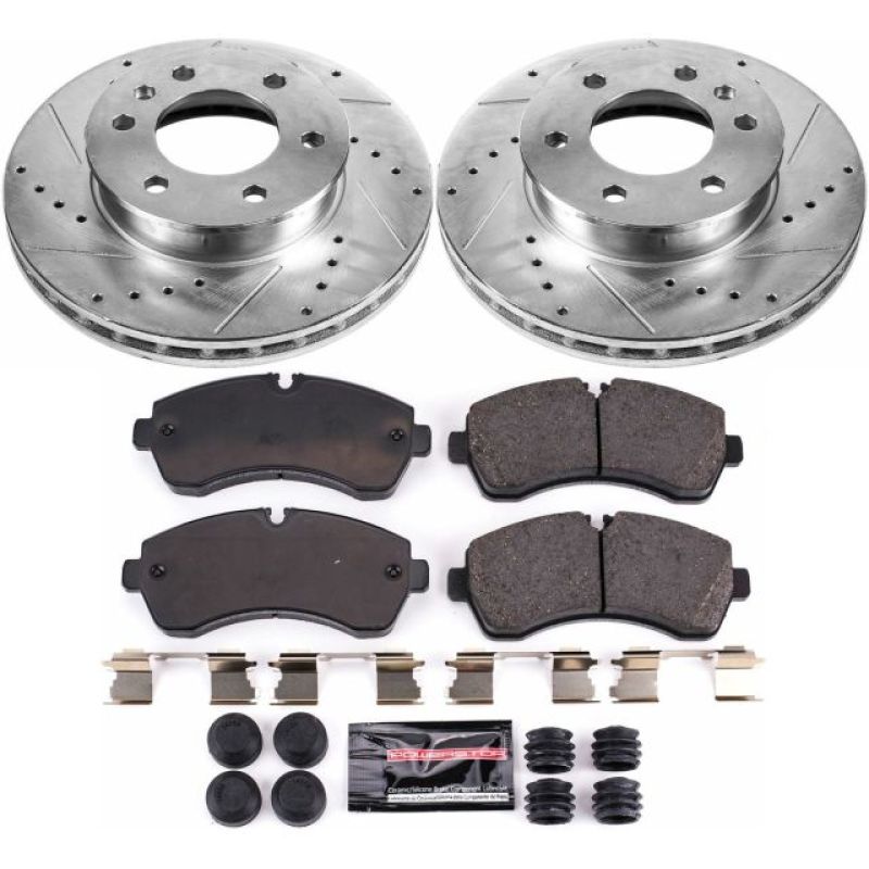 Kit de freins sport Power Stop 07-09 Dodge Sprinter 3500 Z23 Evolution avant