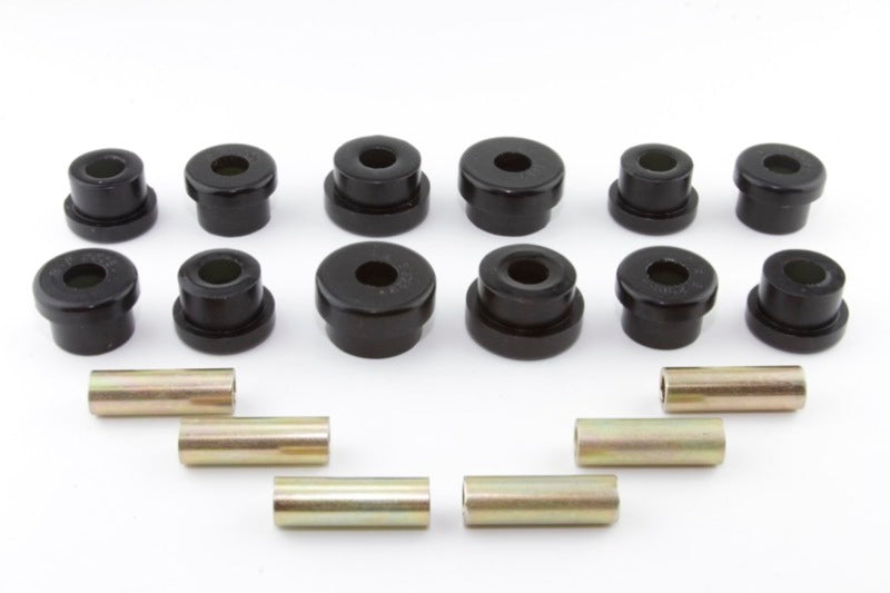 Kit de bagues intérieures et extérieures inférieures pour bras de suspension arrière Whiteline Plus 88-00 Honda Civic / 88-9/95 CRX