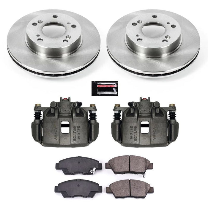 Kit de freins avant Power Stop Autospecialty avec étriers pour Honda CR-Z 11-15