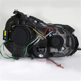Spyder Mercedes Benz CLK 03-09 Projector Halogen Model- LED Halo DRL Blk PRO-YD-MBCLK03-DRL-BK