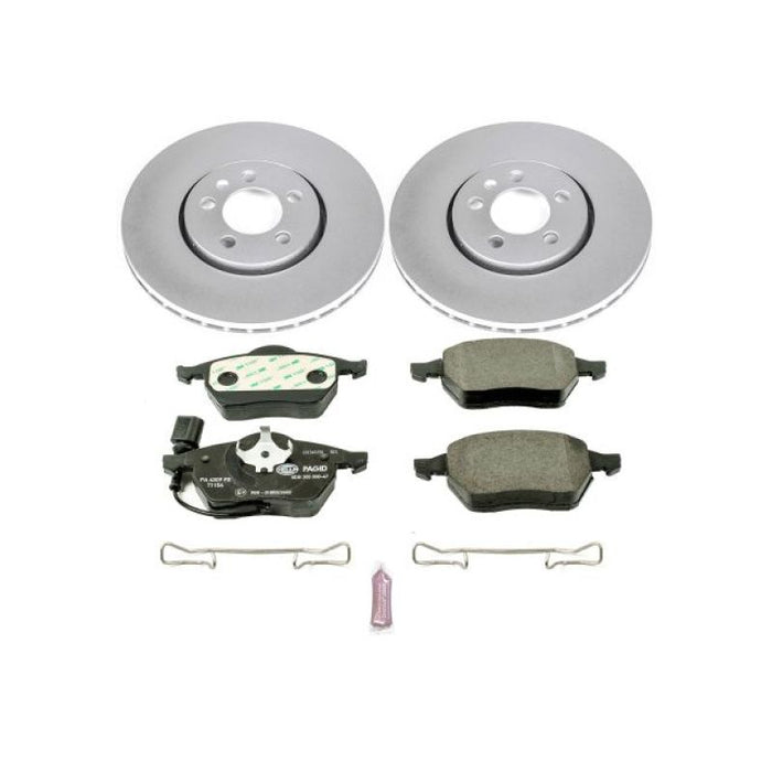 Kit de freins avant Euro-Stop Power Stop 99-10 Volkswagen Beetle