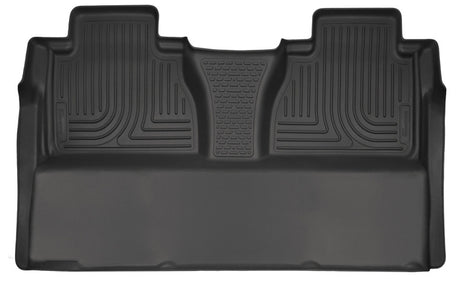Revêtements de sol Husky Liners 14-15 pour Toyota Tundra CrewMax Cab Pickup Weatherbeater Black 2e siège