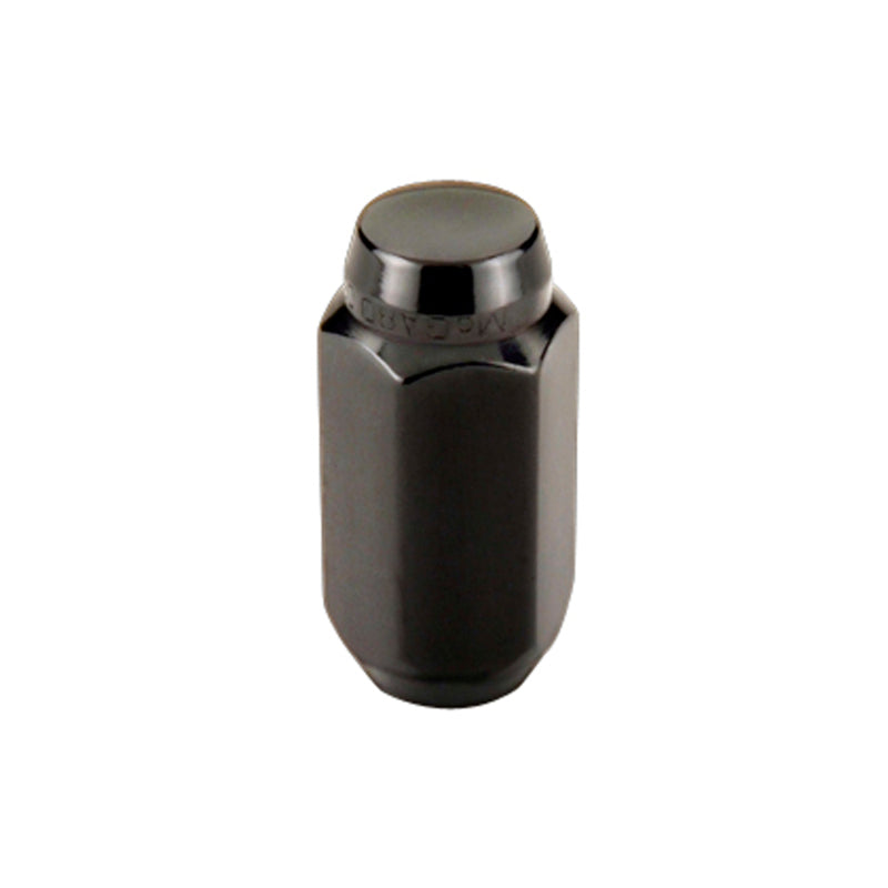 Écrou de roue hexagonal McGard (siège conique) M14X1,5 / 22 mm hexagonal / 1,945 po de longueur (paquet de 4) - Noir