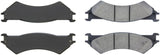 Plaquettes de frein sport StopTech avec cales - Avant