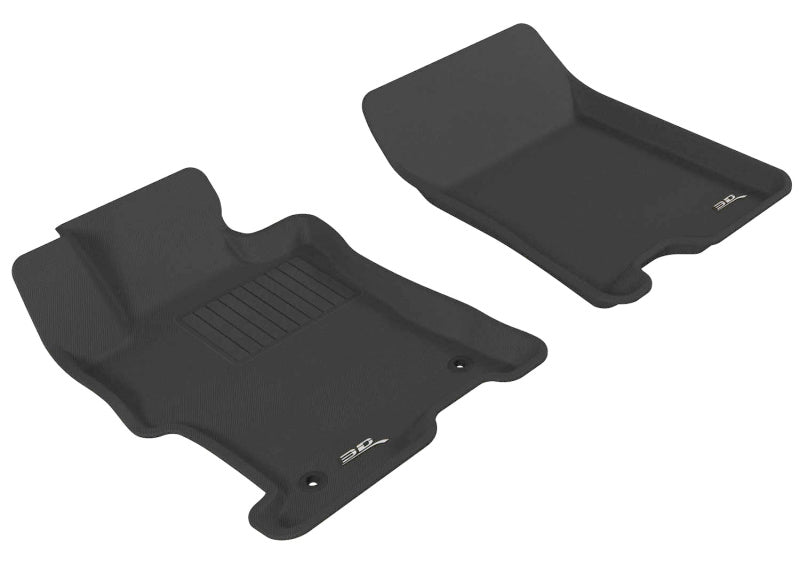 Tapis de sol 3D MAXpider pour Honda Accord Kagu 2008-2012, 1ère rangée - Noir