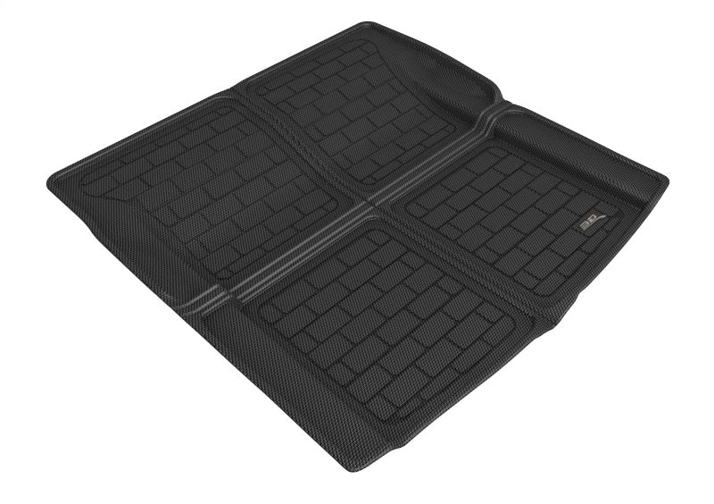 3D MAXpider 19-21 Volvo S60 avec doublure de coffre Kagu Cross Fold de rechange - Noir