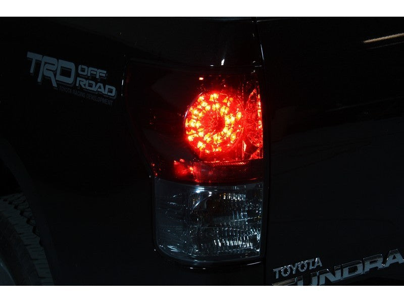 Feux arrière LED Spyder Toyota Tundra 07-13 Rouge Clair ALT-YD-TTU07-LED-RC