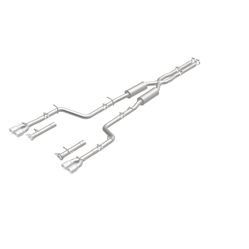 Cat-Back MagnaFlow, SS, 2,5 po, embout arrière divisé en quatre parties de 3,5 po, Dodge Challenger R/T 5,7 L 2015