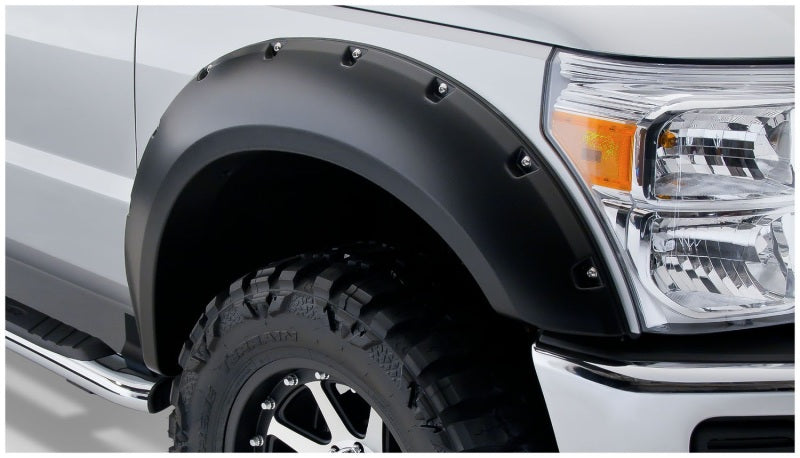 Bushwacker 99-07 Ford F-250 Super Duty Styleside Pocket Style Flares 4 pièces 81,0/96,0 po - Noir