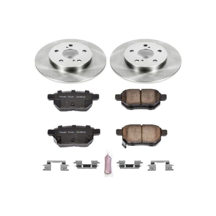 Kit de freins arrière Power Stop Autospecialty pour Pontiac Vibe 09-10