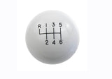 Pommeau de levier de vitesse Ford Performance GT350 6 vitesses – Blanc