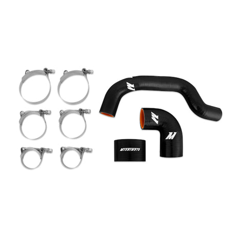 Tuyaux d'échangeur intermédiaire en silicone noir USDM Mishimoto 04-07 Subaru WRX STI (STI uniquement)