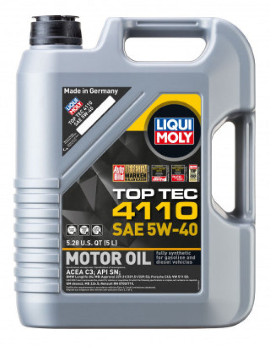 Huile moteur LIQUI MOLY Top Tec 4110 SAE 5W40 5L