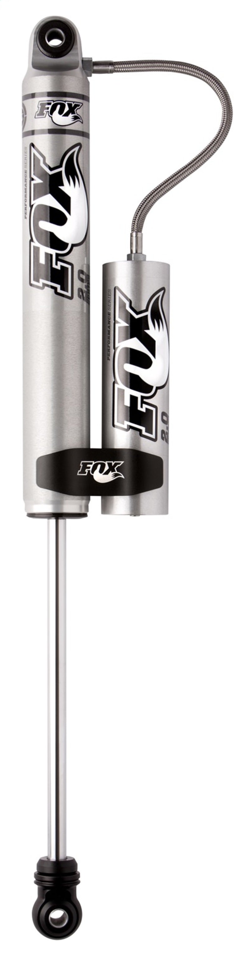 Fox 99-04 Ford SD 2.0 Performance Series 8.6in. Smooth Body Remote Res. Front Shock / 0-1in. Lift