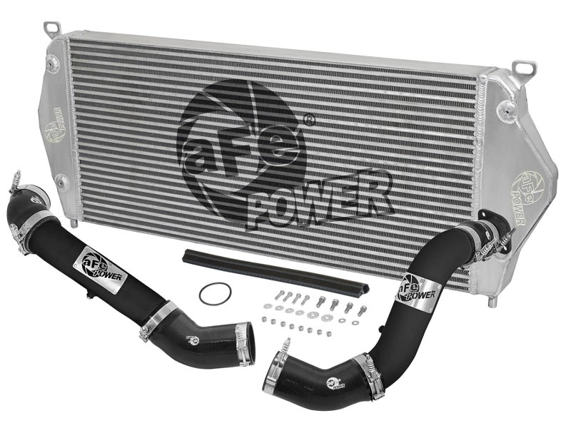 aFe BladeRunner Intercooler avec tubes noirs 16-17 Nissan Titan XD V8 5.0L (td)