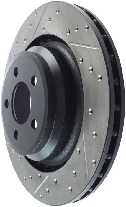 Rotor arrière droit percé et fendu StopTech SportStop 06-09 Chrysler SRT-8