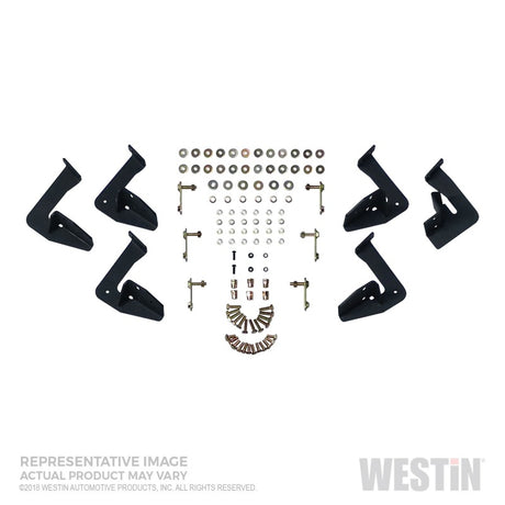 Marchepieds Westin 07-21 Toyota Tundra CrewMax HDX en acier inoxydable - Tex. Blk