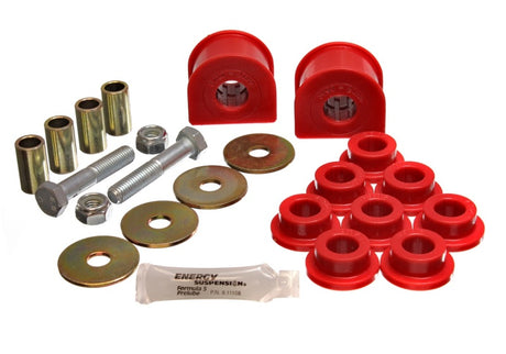Ensemble de barres stabilisatrices arrière 21 mm Energy Suspension - Rouge