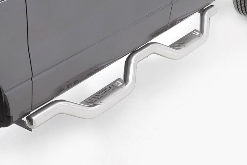 Barres de toit Lund 07-14 Chevy Silverado 2500 Ext. Cab Latitude Nerf Bars - Polies