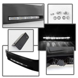 Feux de jour à LED Spyder Toyota Tundra 07-13 (look modèle XSP-X) sans interrupteur noir FL-DRL-TTU07-BK