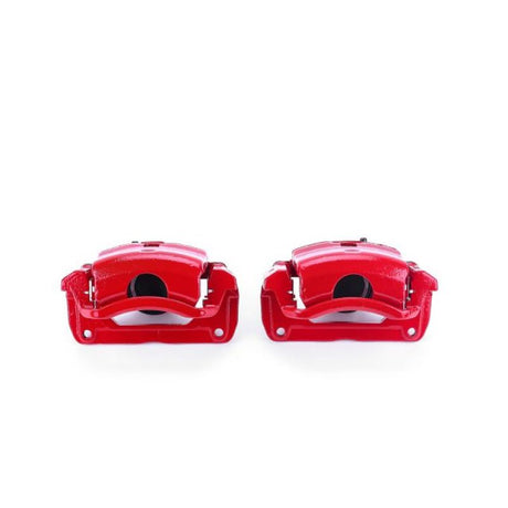 Étriers avant rouges Power Stop 06-12 Ford Fusion avec supports - Paire