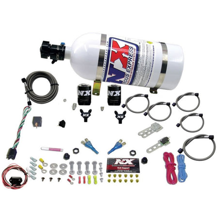 Nitrous Express 03-18 Nissan 350Z/370Z Buse double (35-150 CV) avec bouteille de 10 lb