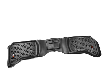 Revêtement de plancher arrière Rugged Ridge noir pour Dodge Ram 1500 Quad Cab 2002-2018