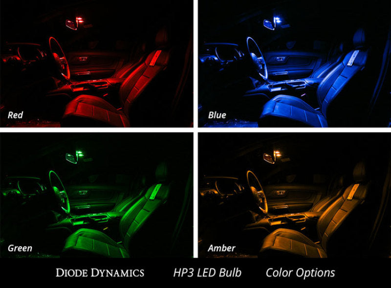 Ampoule LED Diode Dynamics 194 HP3 LED - Froid - Blanc Lot de 12