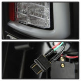 Feux arrière à DEL pour Dodge Ram 1500 Spyder 09-16 - Noir ALT-YD-DRAM09V2-LED-BK