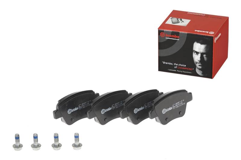 Plaquettes de frein Brembo 10-13 Audi A3 Prem. Low-Met équivalentes d'origine - Arrière