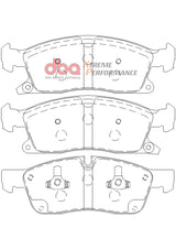 Plaquettes de frein avant DBA 11-12 Dodge Durango / 11-12 Jeep Grand Cherokee XP650