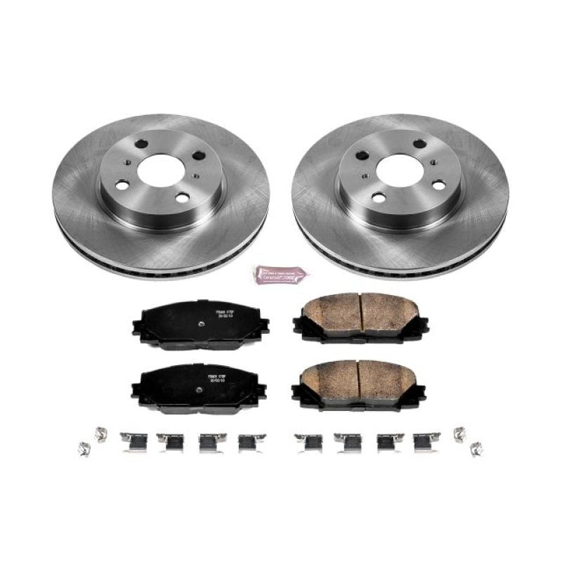 Kit de freins avant Power Stop Autospecialty pour Scion iQ 2013