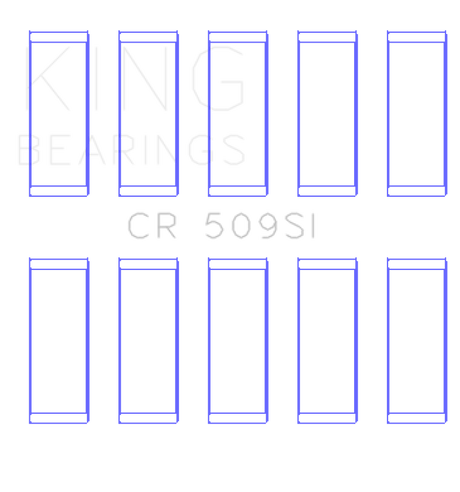 Jeu de roulements de bielle King Volvo 850/S70/V70 Turbo 1984cc (taille STD) (jeu de 5)