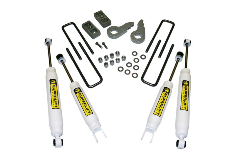 Kit de levage Superlift 99-06 Chevy Silv/GMC Sierra 1500 4WD 2,5 pouces avec amortisseurs Superlift