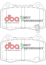 DBA 03-07 G35 avec plaquettes de frein avant Brembo SP500