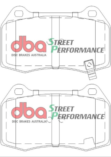 DBA 03-07 G35 avec plaquettes de frein avant Brembo SP500