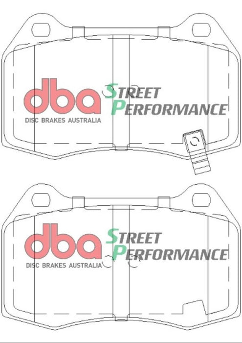 DBA 03-07 G35 w/ Brembo SP500 Front Brake Pads