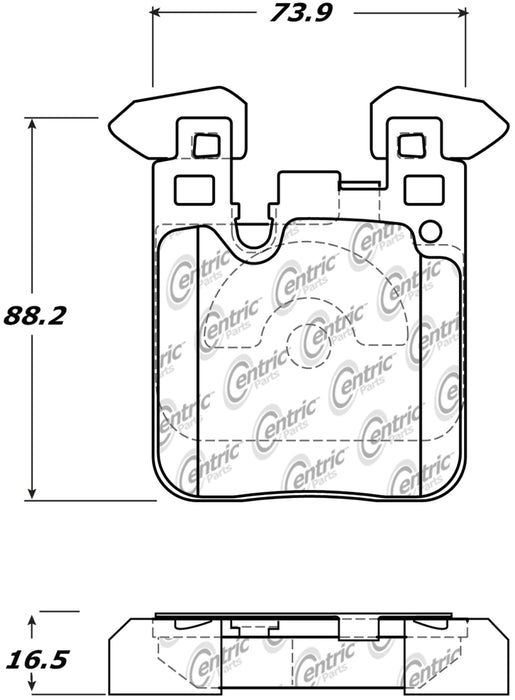 Plaquettes de frein StopTech Street Performance BMW F22 M235i/F30 335i/F32 435i - Arrière