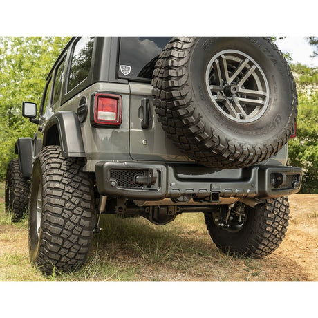 Pare-chocs arrière Rugged Ridge Spartacus noir pour Jeep Wrangler JL 18-20