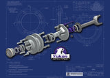 Kit de conversion de moyeu de verrouillage sans rotation Yukon Gear pour Dodge 2500/3500 2009