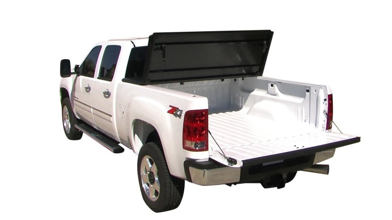 Tonno Pro 04-15 Nissan Titan 5,5 pieds (avec kit de chenilles utilitaires 42-498) Couvre-caisse rigide pliable