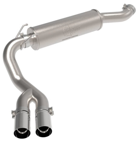 Échappement arrière Cat aFe POWER Rebel Series 3,5 pouces SS avec embouts polarisés 19-21 RAM V8-6,4 L Hemi