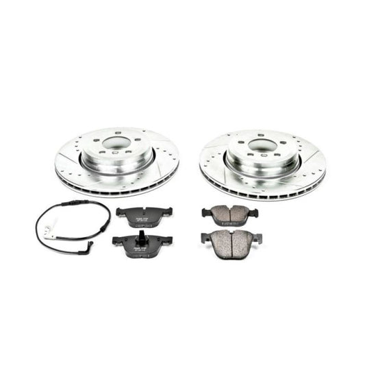 Power Stop 02-05 BMW 745i Rear Z23 Evolution Sport Brake Kit