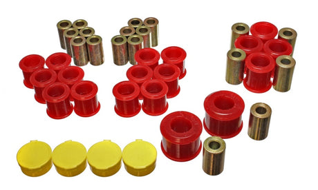 Ensemble de bagues de bras de suspension arrière rouges Energy Suspension 90-96 Nissan 300ZX